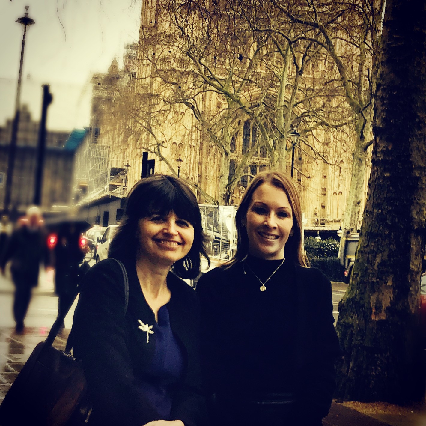 debbie watsopn and baroness parminter at Westminster