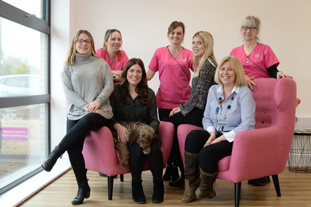 Sarah's Carers team
