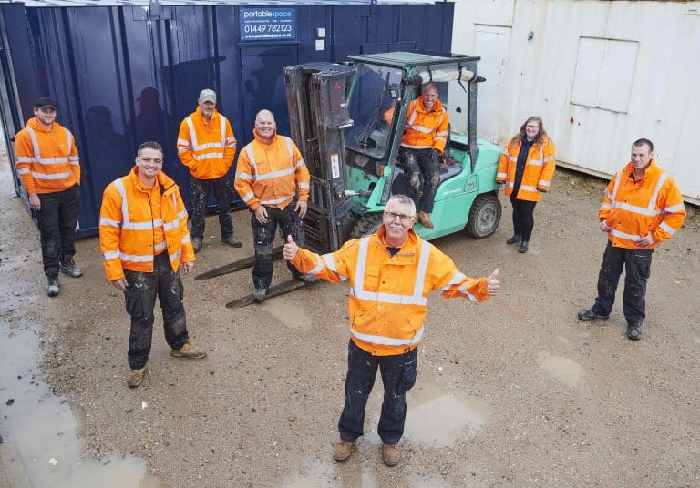 Malcom Bendall retires from Portable Space in Bacton