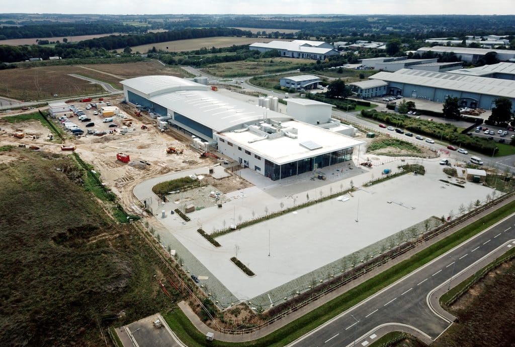 The new Treatt HQ near Bury St Edmunds