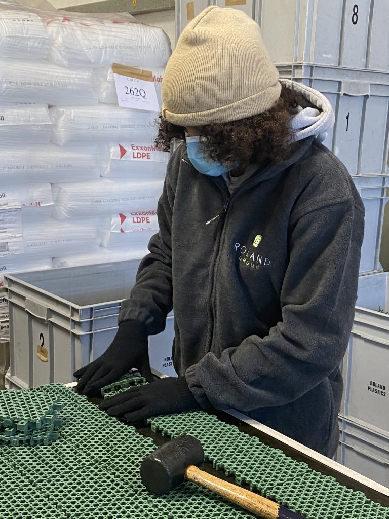 Lauren Clarke at Roland Plastics