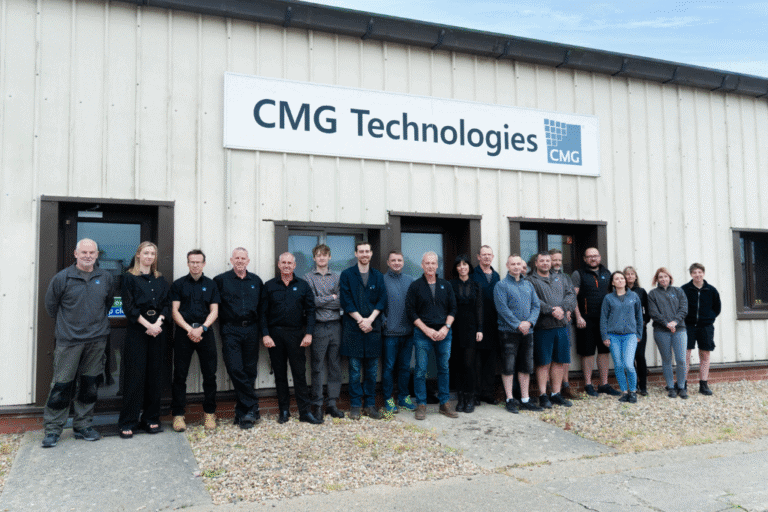 The CMG Technologies team - Credit CMG Technologies