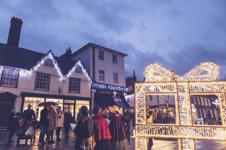 Celebrate Christmas in and around Bury St Edmunds, Suffolk