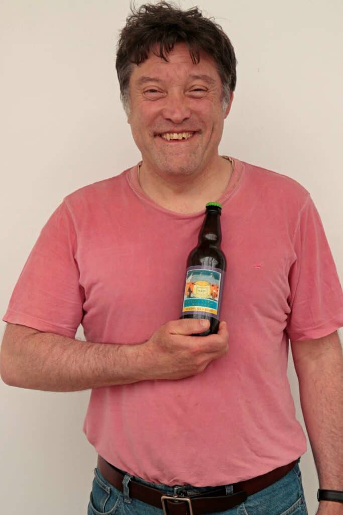 Robin winning ale label design Halesworth Ale Day