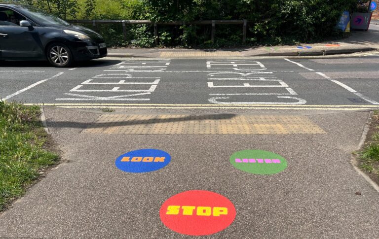 Art Streets school children road safety campaign
