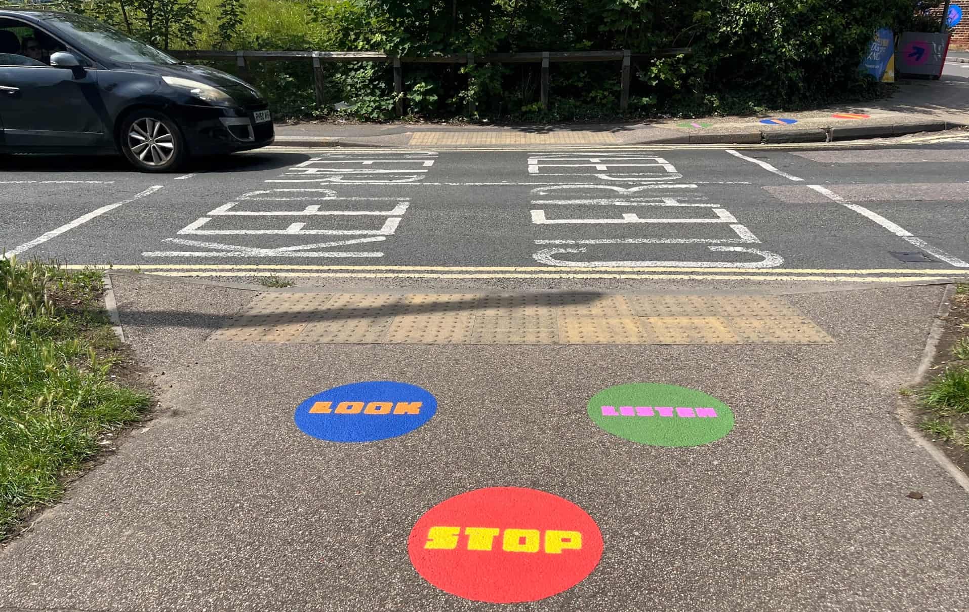 Art Streets school children road safety campaign