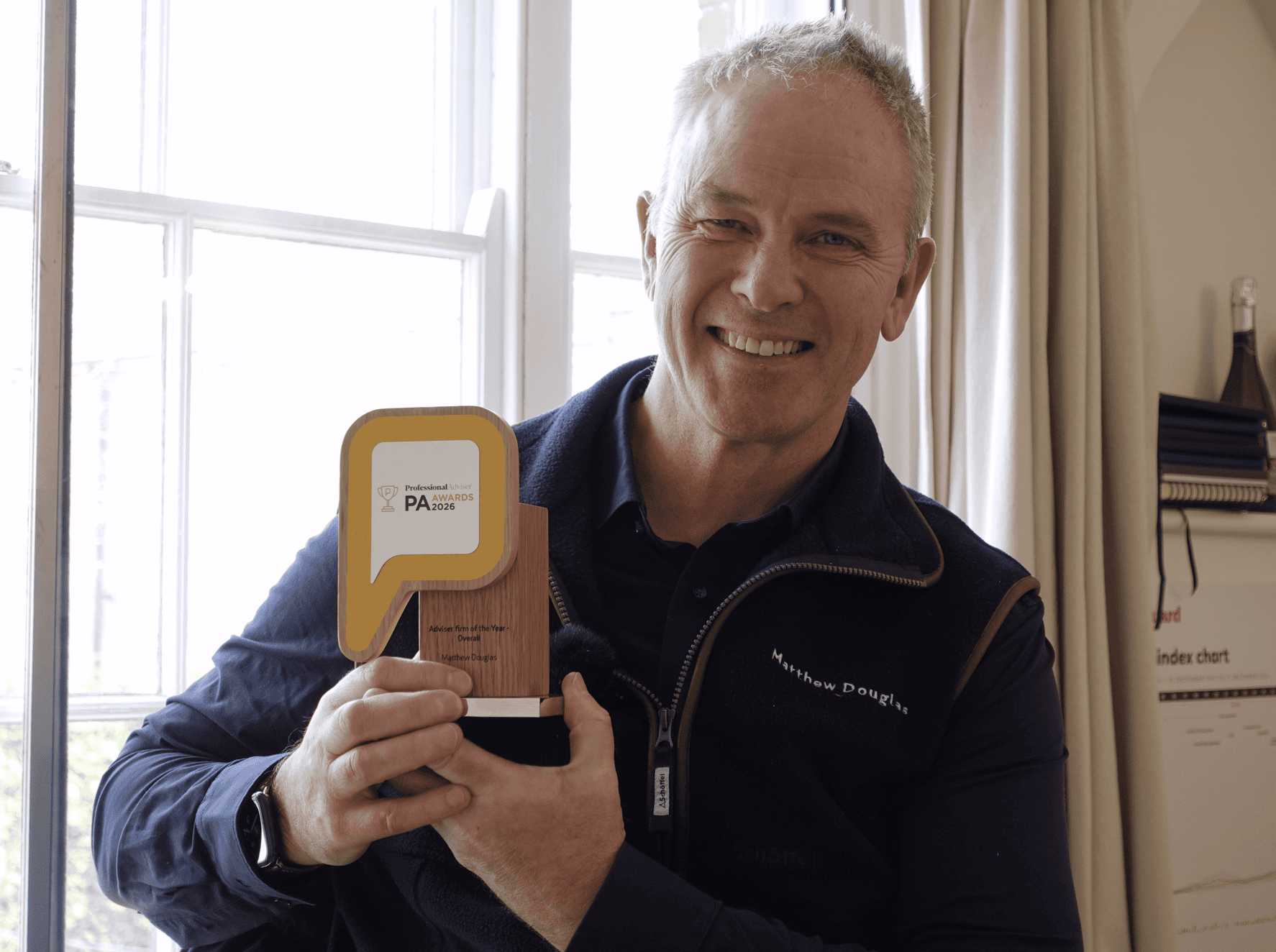 Matthew Pescott Frost, CEO of Matthew Douglas